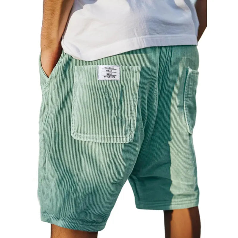 Huggh – Men’s Corduroy Shorts