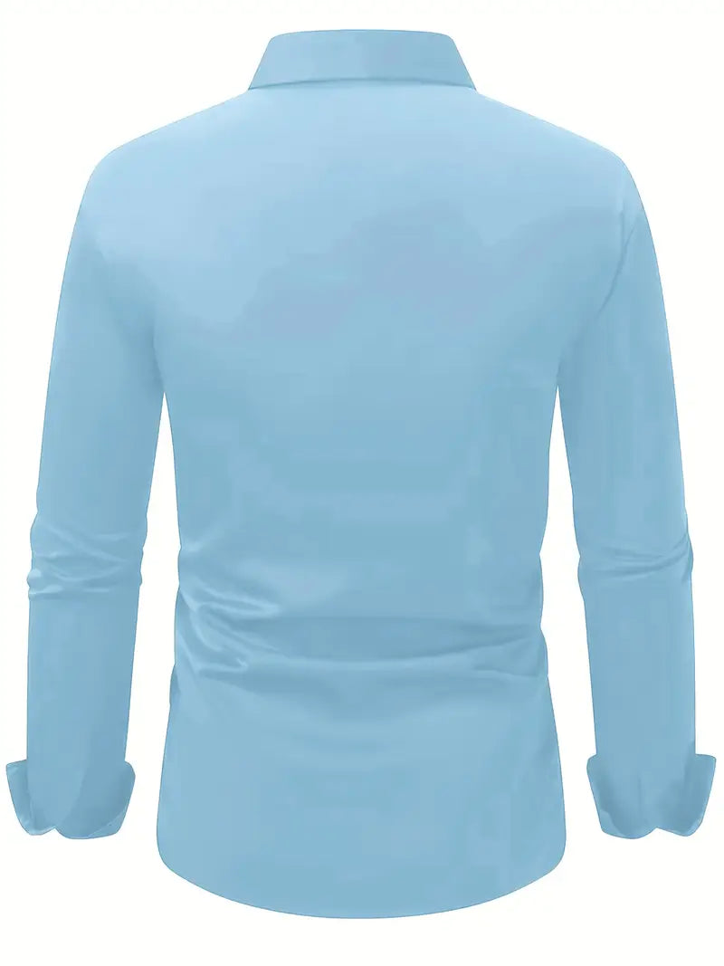 Alesio – Men’s Breathable Long-Sleeve Shirt