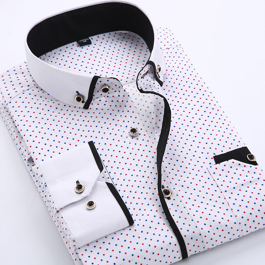 Bertram – Men’s Modern Button-Up Shirt