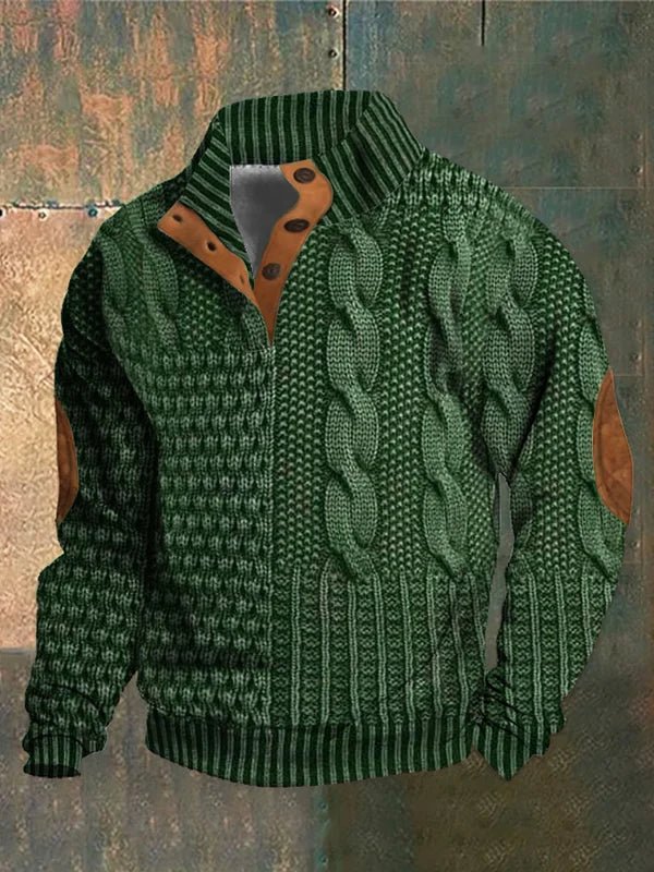 Herrison - Men’s Heritage Cable Jumper