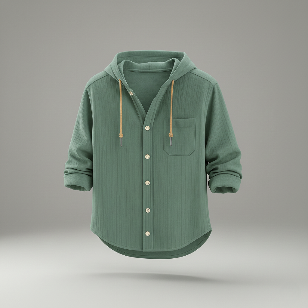 Valerio – Men’s Casual Long-Sleeve Button-Up Shirt