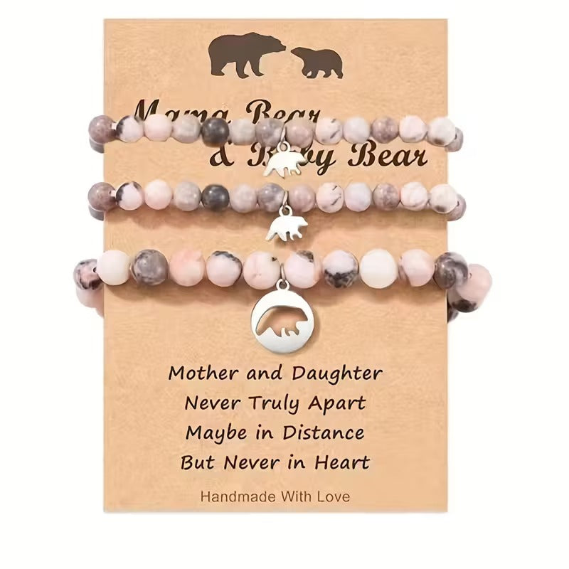 Olivia – Mother and Daughter Matching Bracelet Set