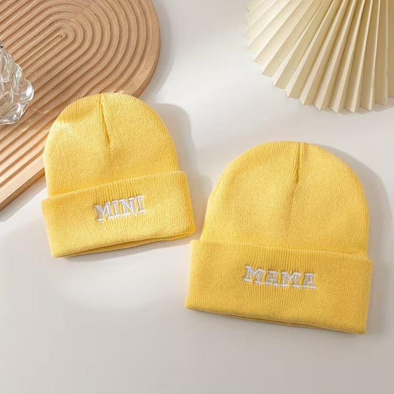 Mirabel – Mama & Mini Matching Beanie Set