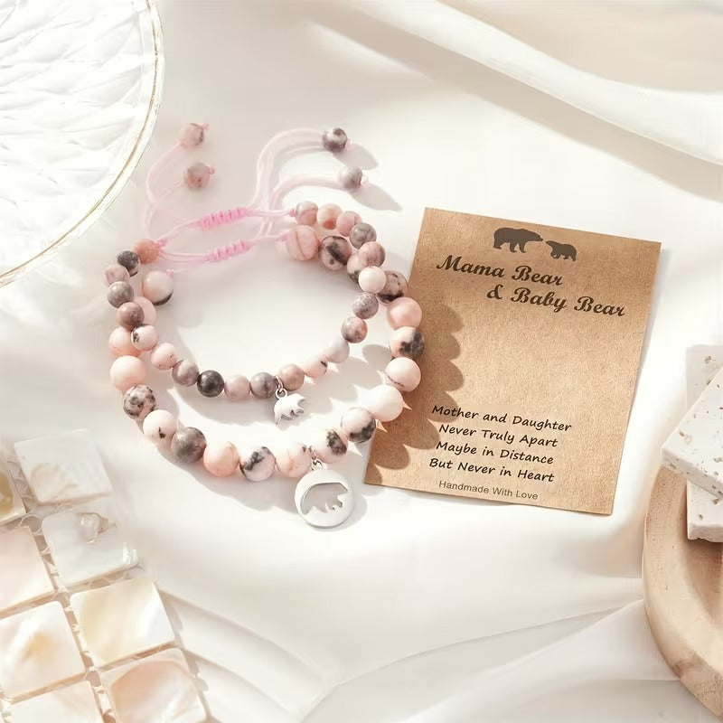 Olivia – Mother and Daughter Matching Bracelet Set