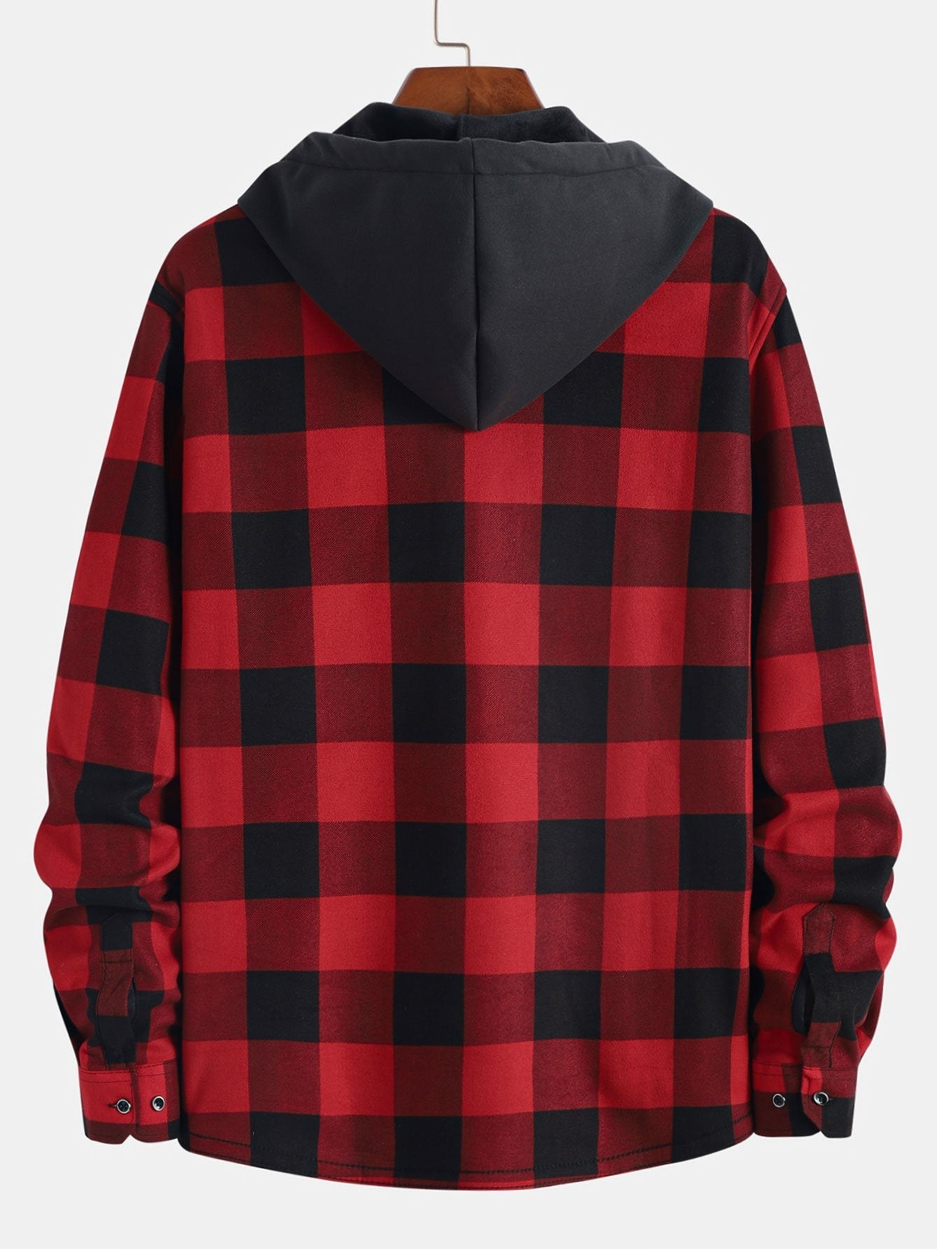 Harrison – Men’s Fleece-Lined Flannel Hooded Shirt