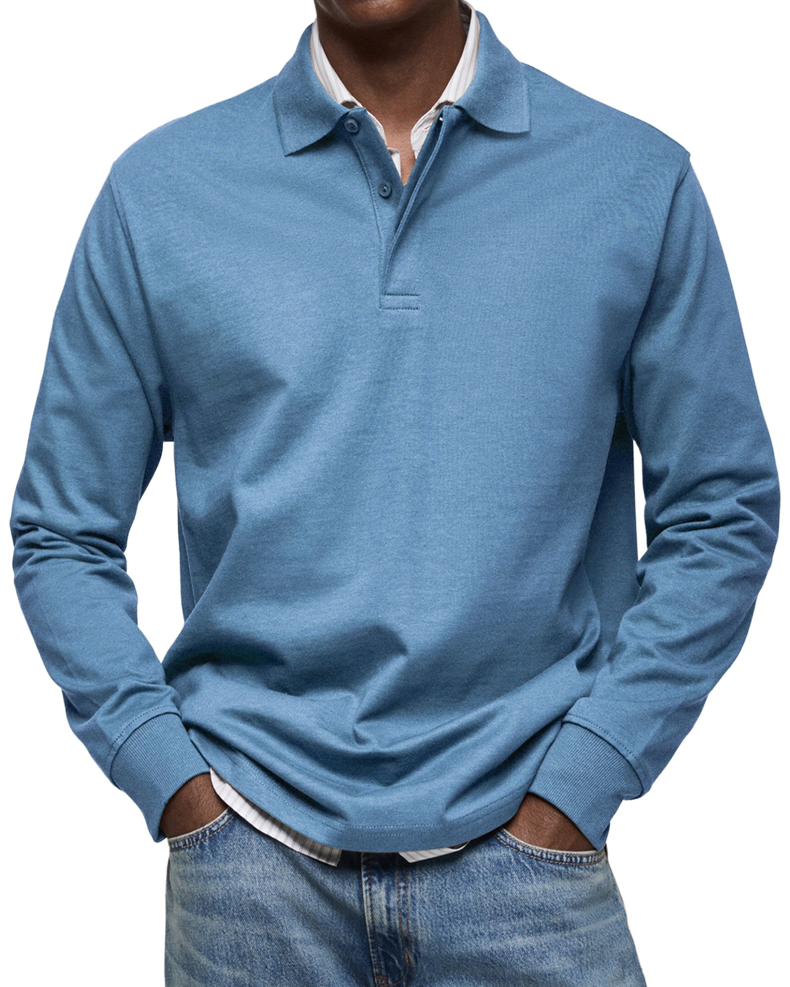 Rupert – Men’s Long-Sleeve Polo Shirt