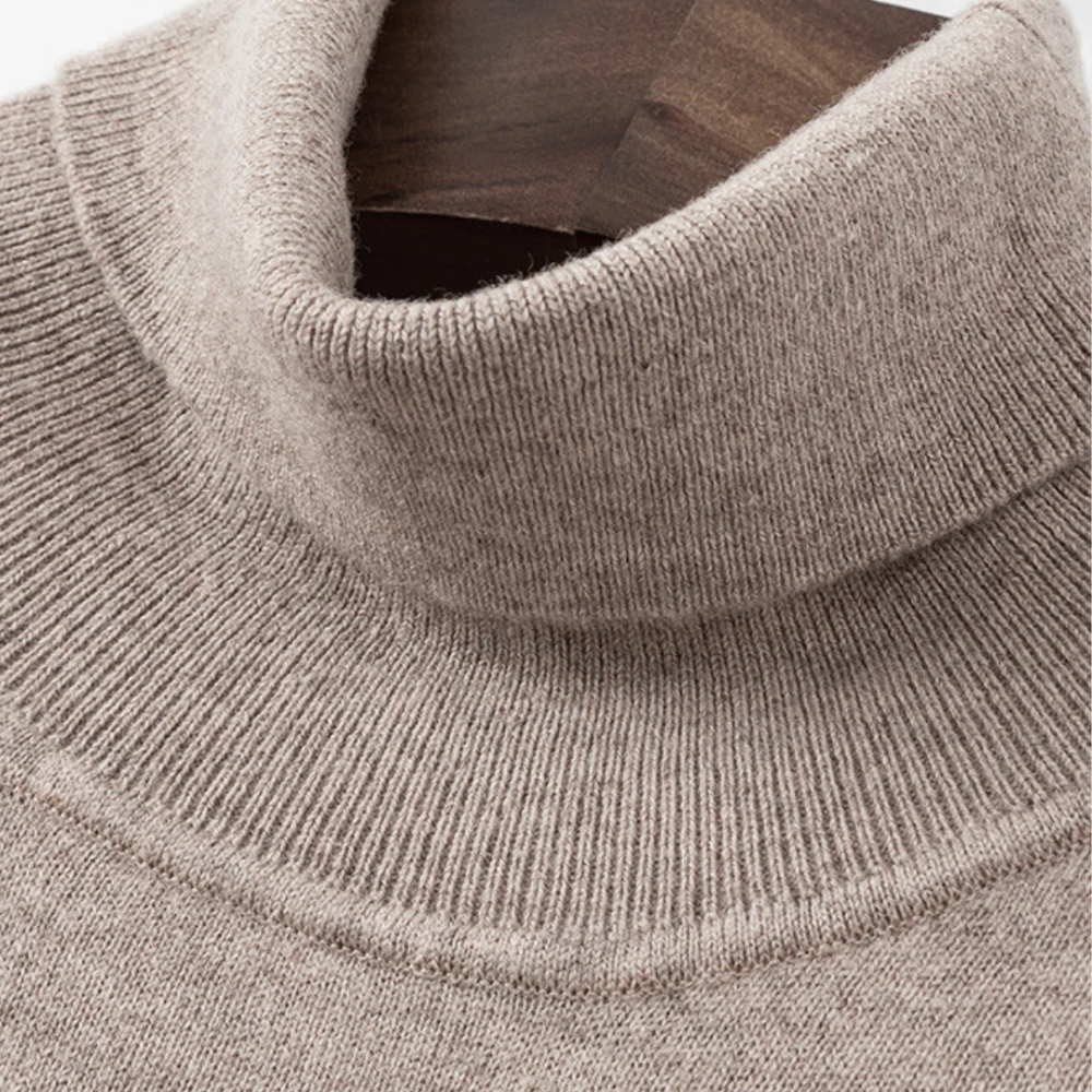 Cagliari – Men’s Merino Wool Turtleneck