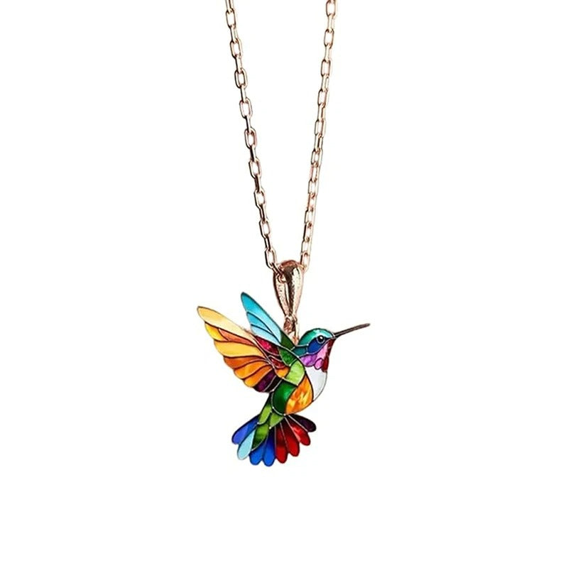 Eleanor – Women’s Hummingbird Pendant Necklace