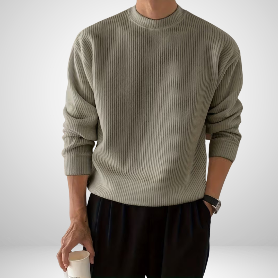 Angus – Men’s Ribbed Crew Sweater