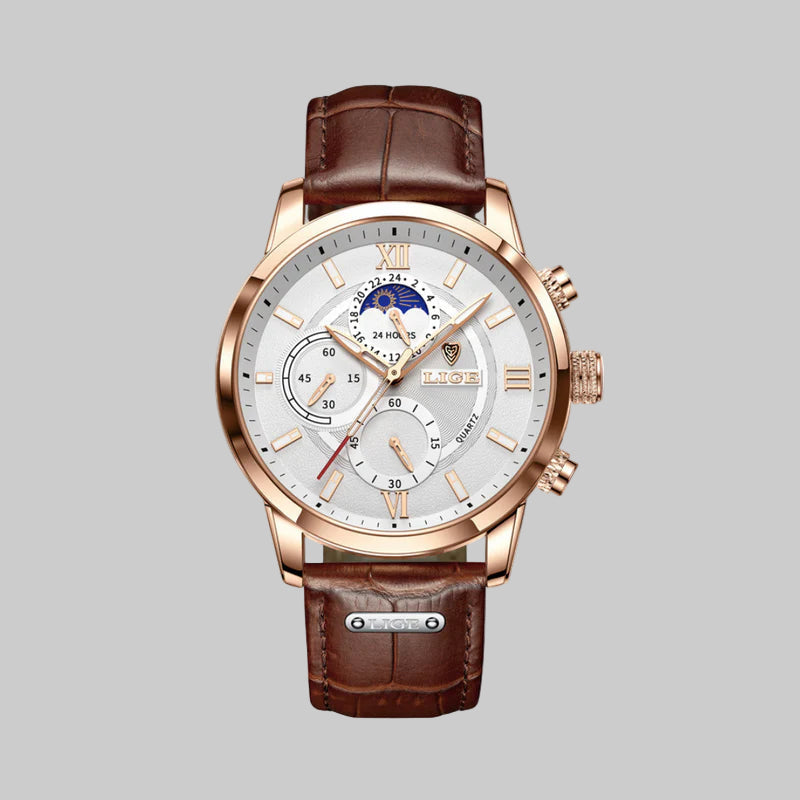 Desmond – Classic Leather Men’s Watch