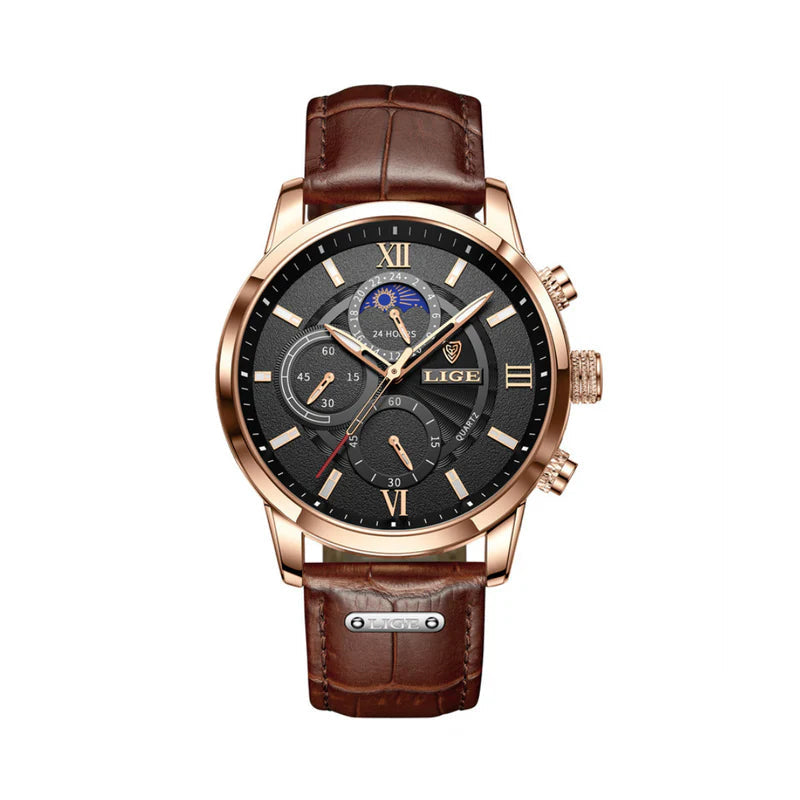 Desmond – Classic Leather Men’s Watch