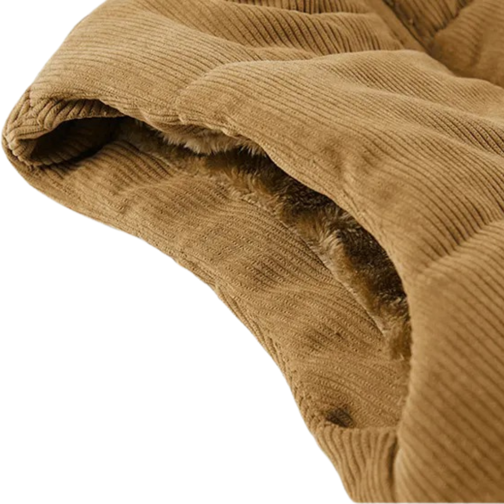 Digby – Men’s Quilted Corduroy-Trim Gilet