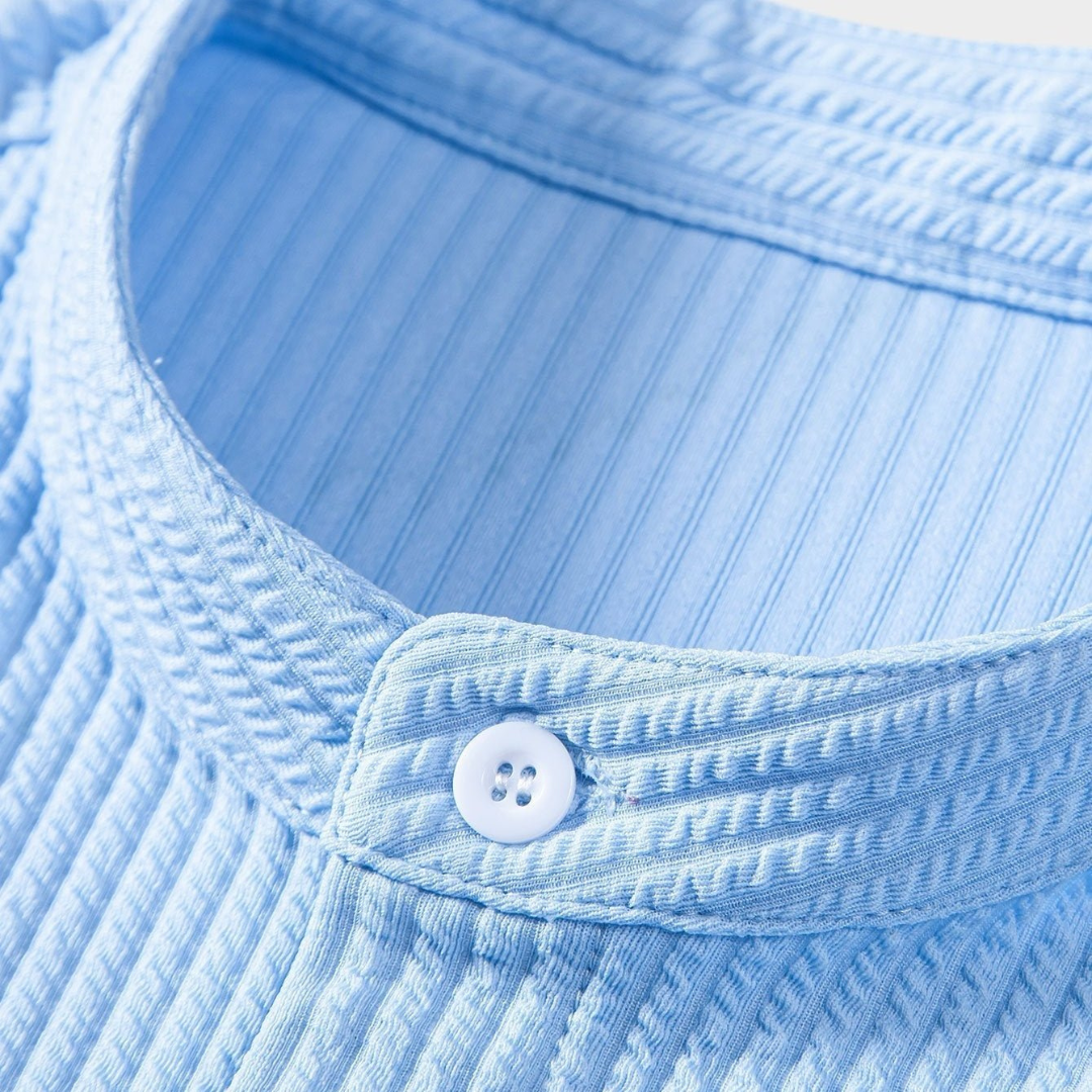 Quentin – Men’s Long-Sleeve Knit Polo Shirt