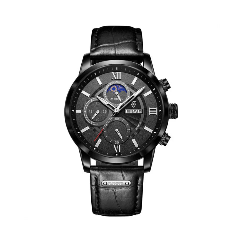 Desmond – Classic Leather Men’s Watch