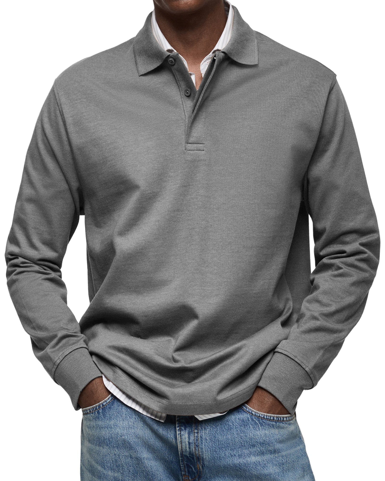 Rupert – Men’s Long-Sleeve Polo Shirt