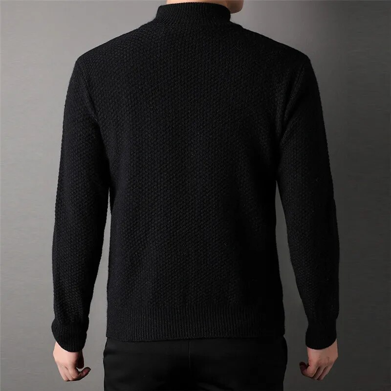 Sanna – Men’s Structured Knit Cardigan