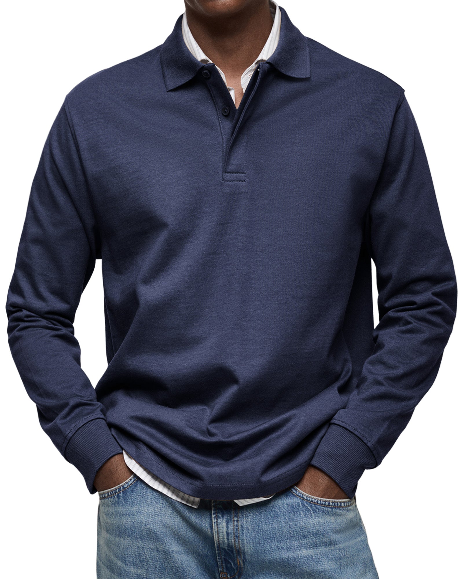 Rupert – Men’s Long-Sleeve Polo Shirt