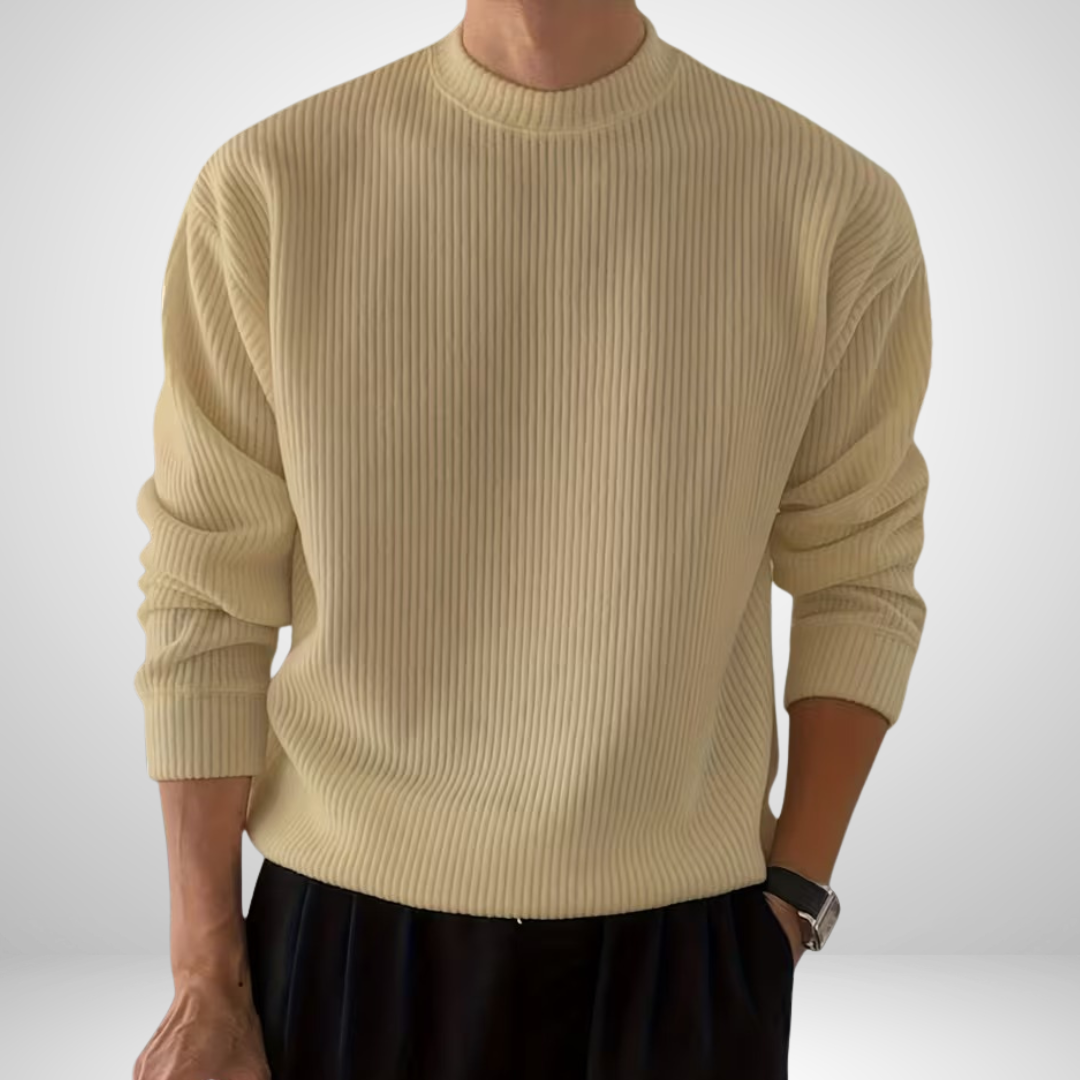 Angus – Men’s Ribbed Crew Sweater