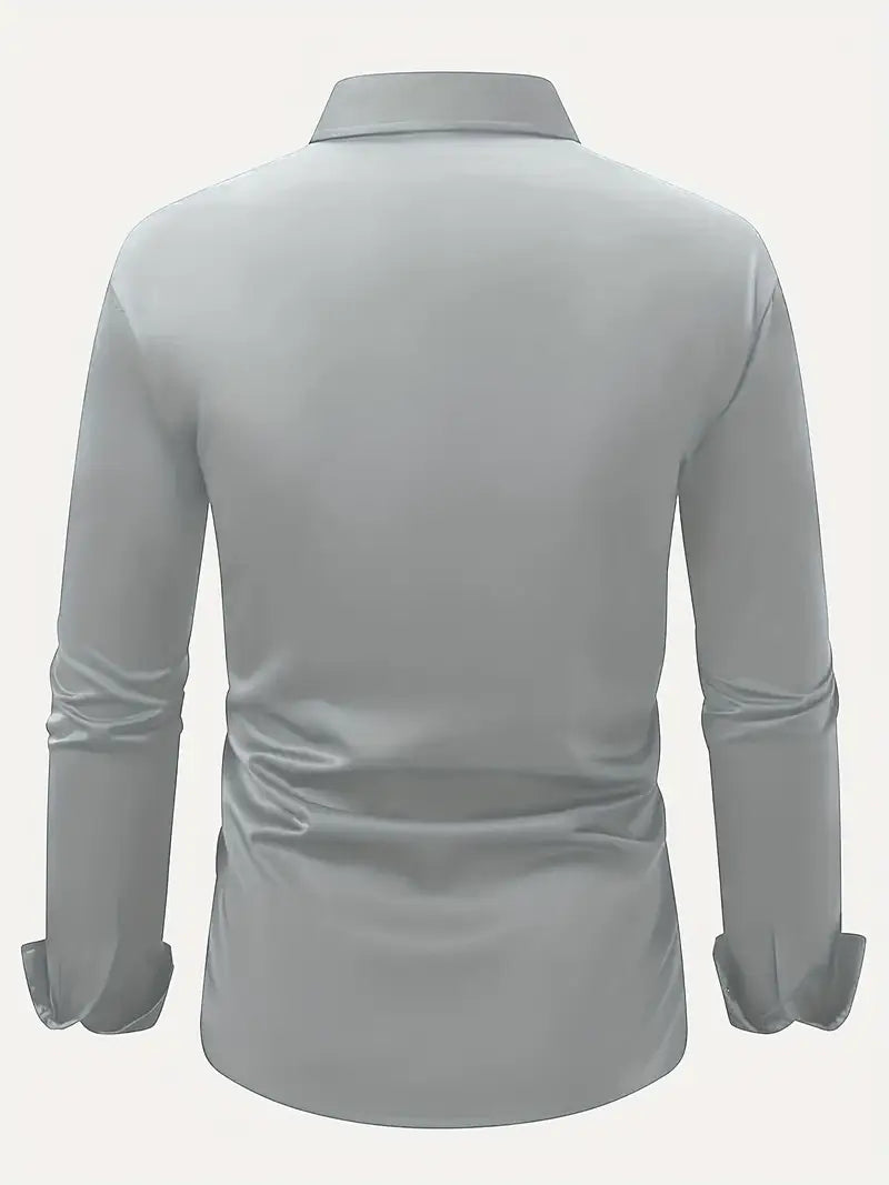 Alesio – Men’s Breathable Long-Sleeve Shirt