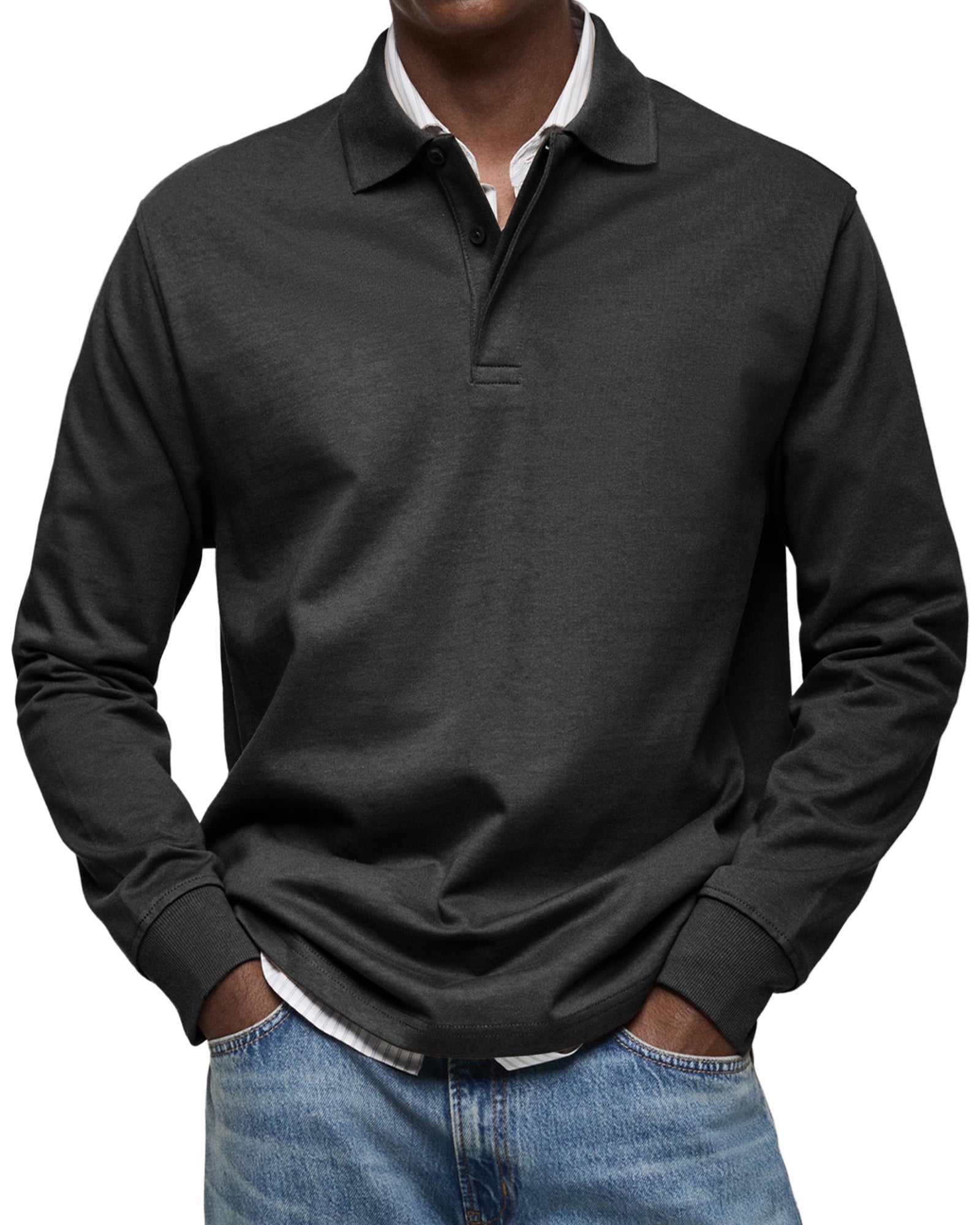 Rupert – Men’s Long-Sleeve Polo Shirt