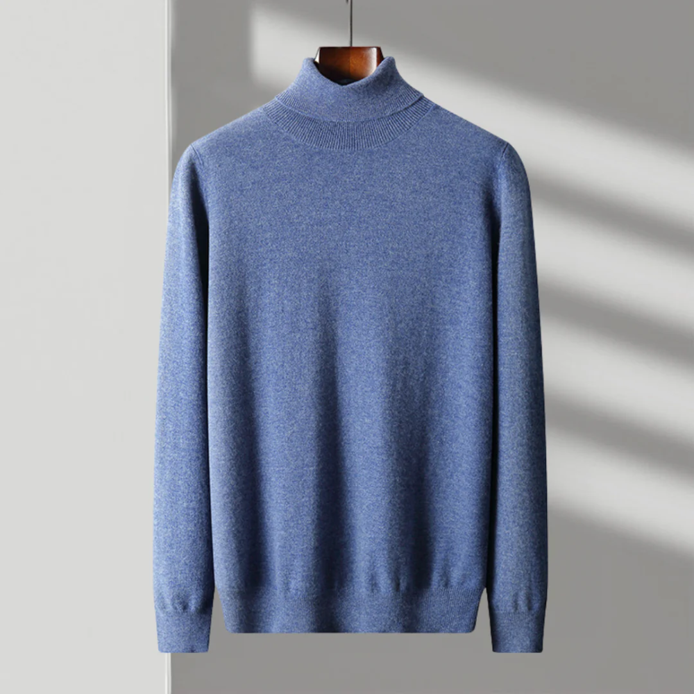 Cagliari – Men’s Merino Wool Turtleneck