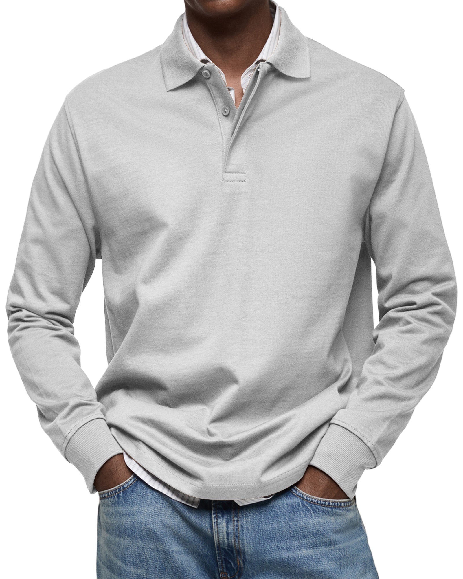 Rupert – Men’s Long-Sleeve Polo Shirt