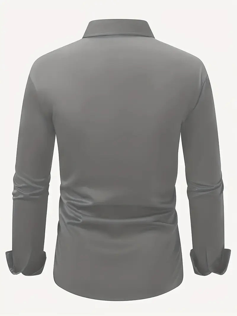 Alesio – Men’s Breathable Long-Sleeve Shirt