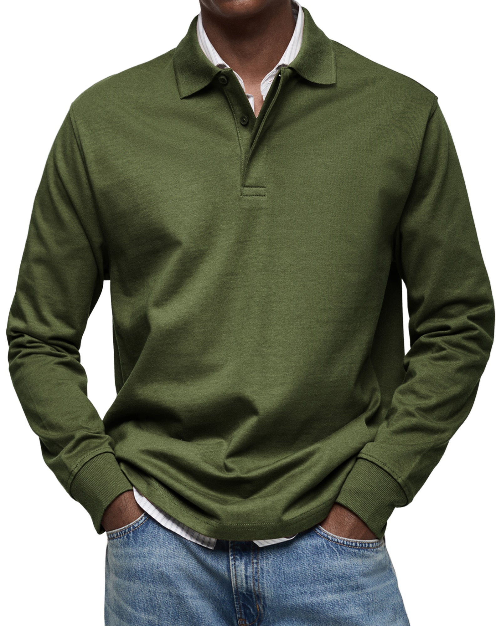 Rupert – Men’s Long-Sleeve Polo Shirt