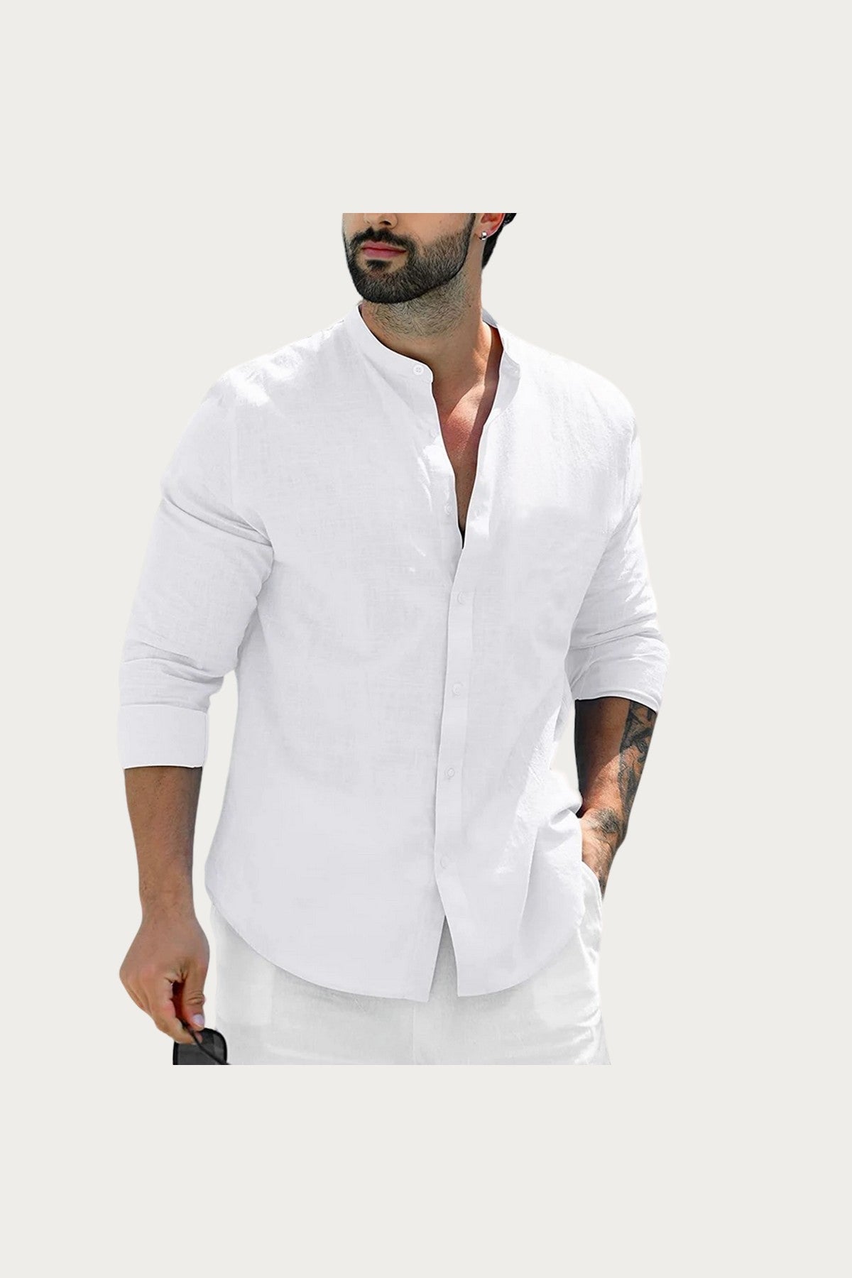 Matteo – Men’s Casual Button‑Up Shirt