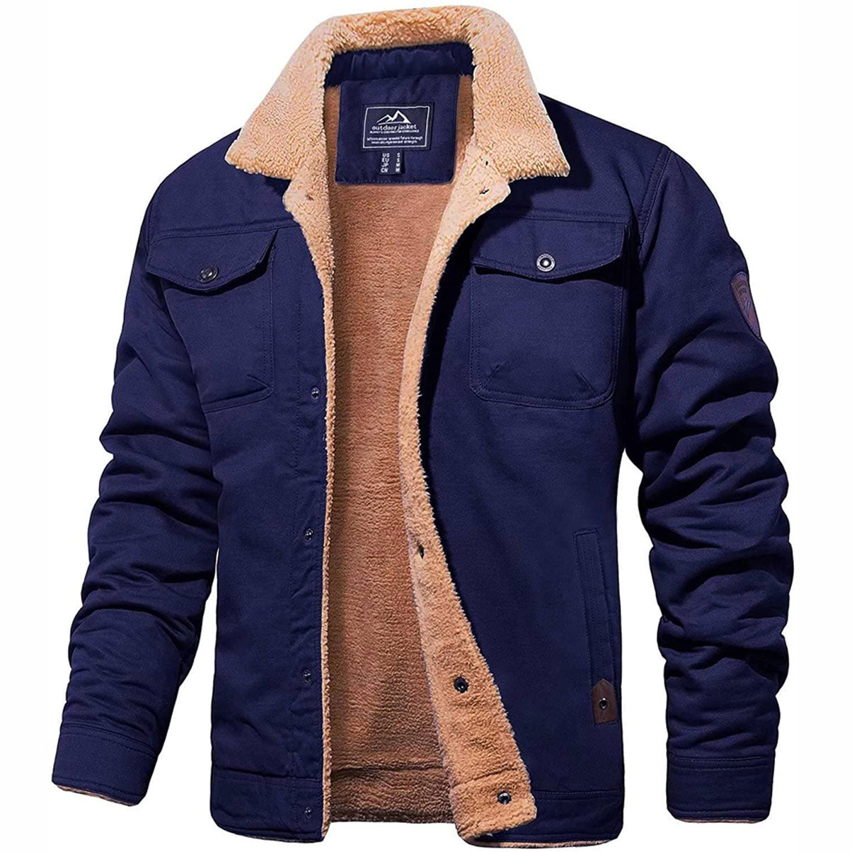 Roderick – Men’s Sherpa-Lined Outdoor Jacket