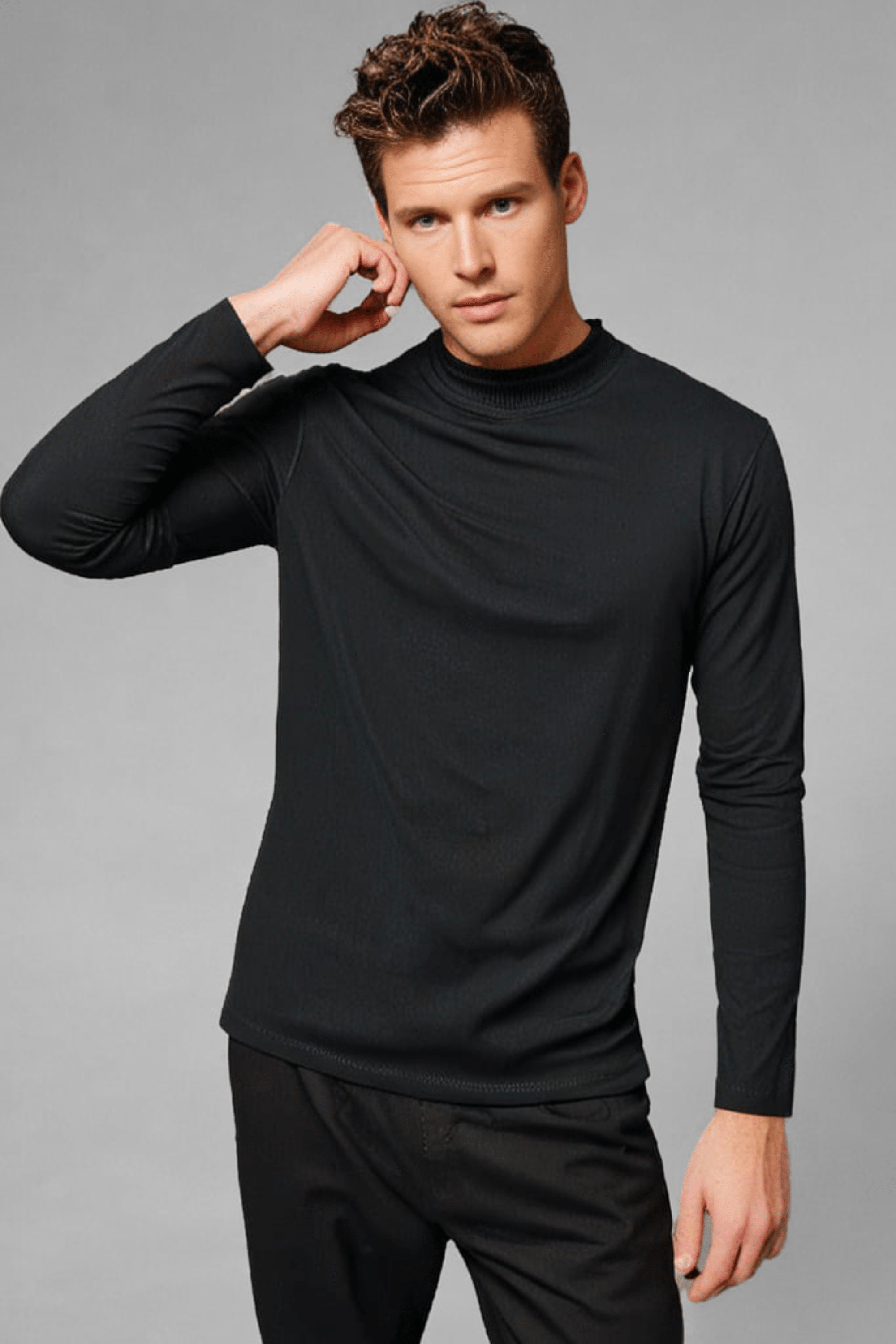 Riva | Cotton Jumper with Double Collar