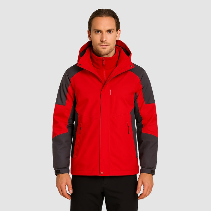 Alessandro – Men’s 3‑in‑1 Thermal Performance Jacket
