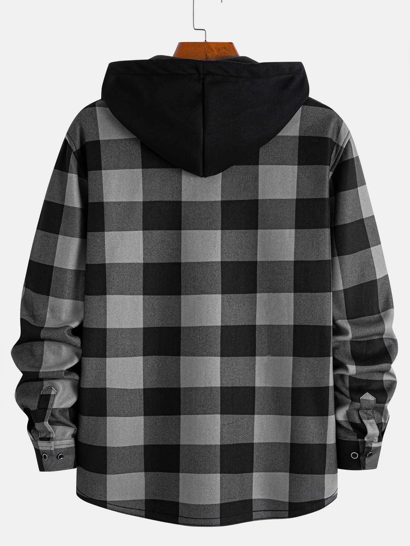 Harrison – Men’s Fleece-Lined Flannel Hooded Shirt