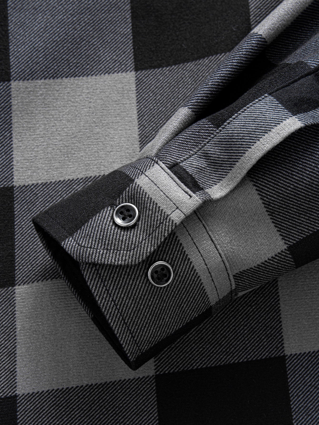 Harrison – Men’s Fleece-Lined Flannel Hooded Shirt