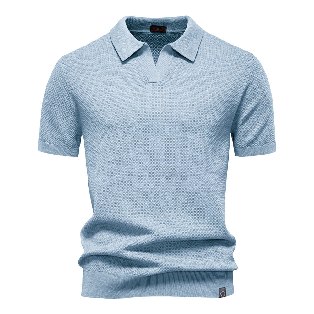 Giles – Men’s Structured Polo Shirt
