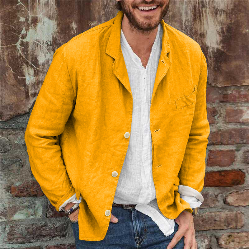 Siena – Men’s Lightweight Linen Jacket