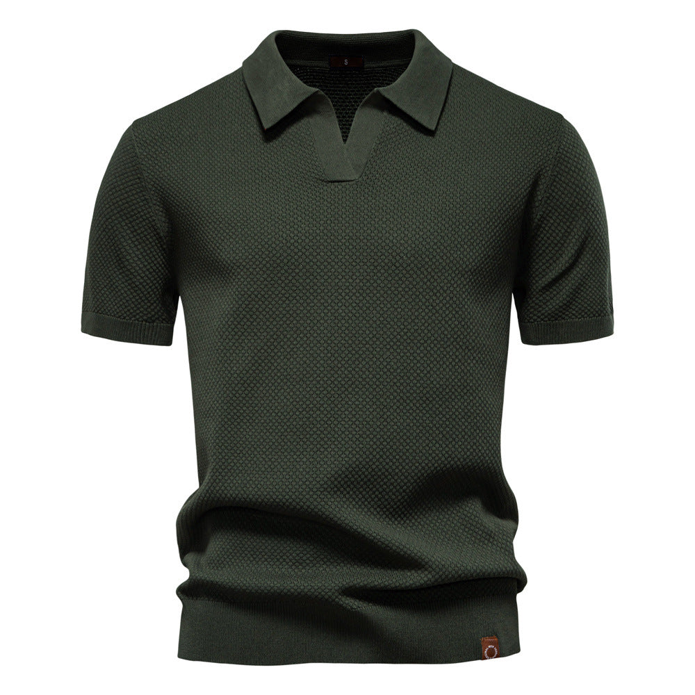 Giles – Men’s Structured Polo Shirt