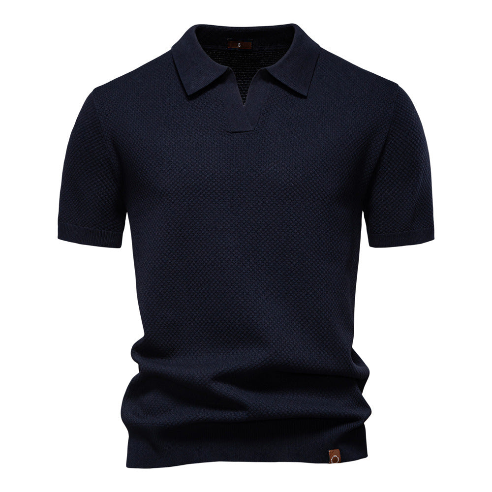 Giles – Men’s Structured Polo Shirt