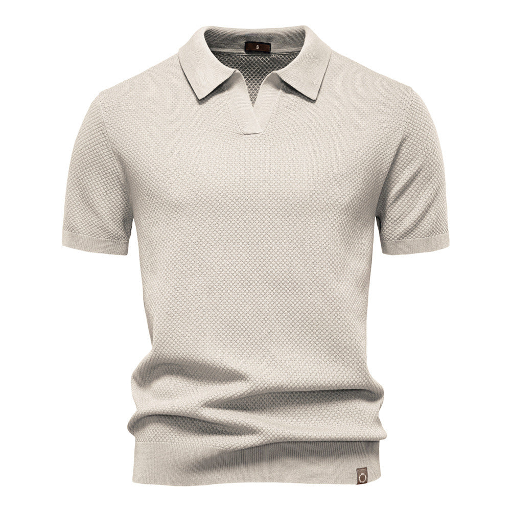 Giles – Men’s Structured Polo Shirt