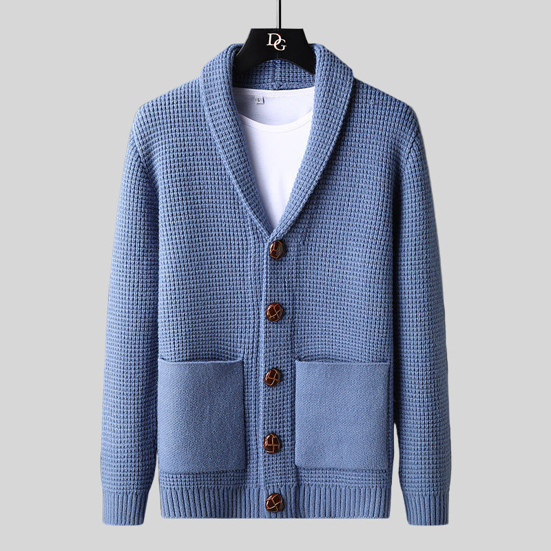 Vesco – Men’s Soft Wool Cardigan