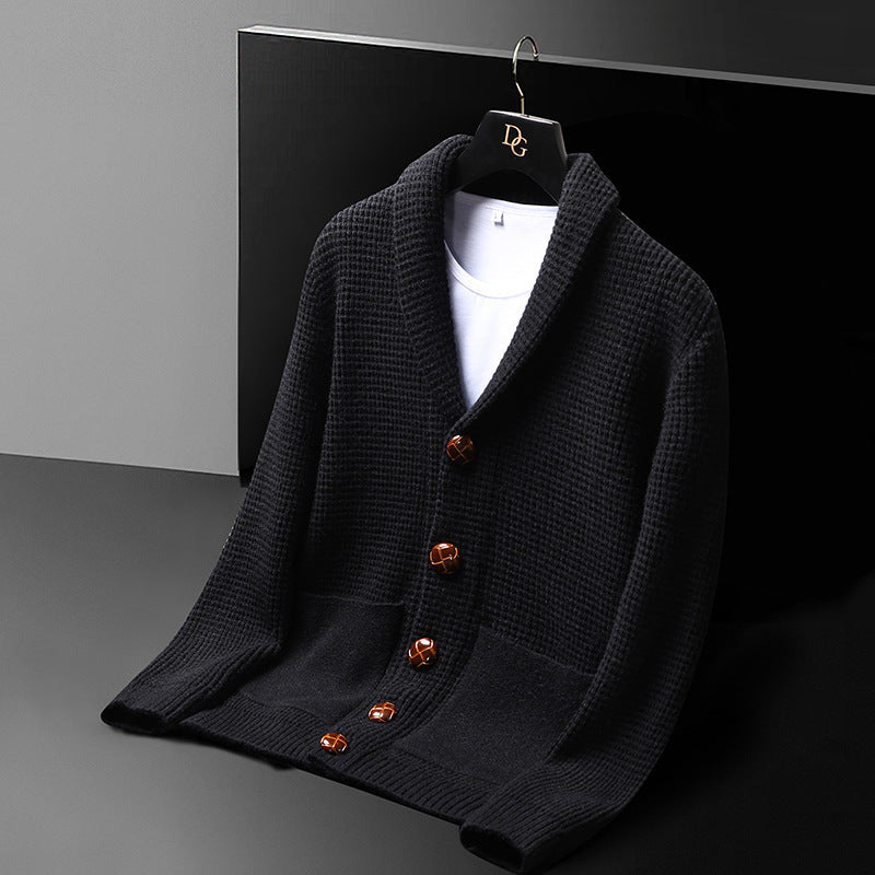 Vesco – Men’s Soft Wool Cardigan