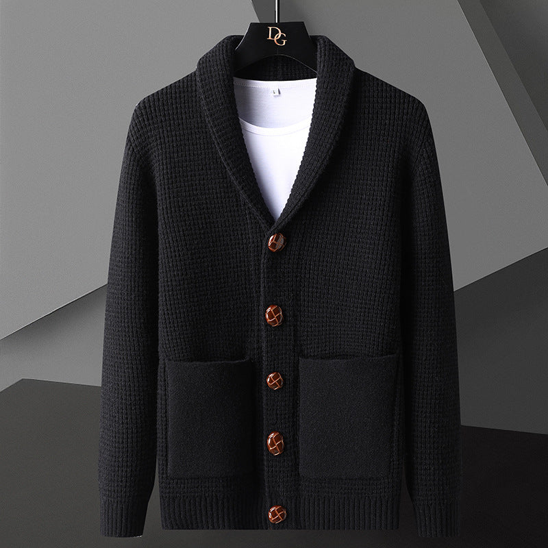 Vesco – Men’s Soft Wool Cardigan