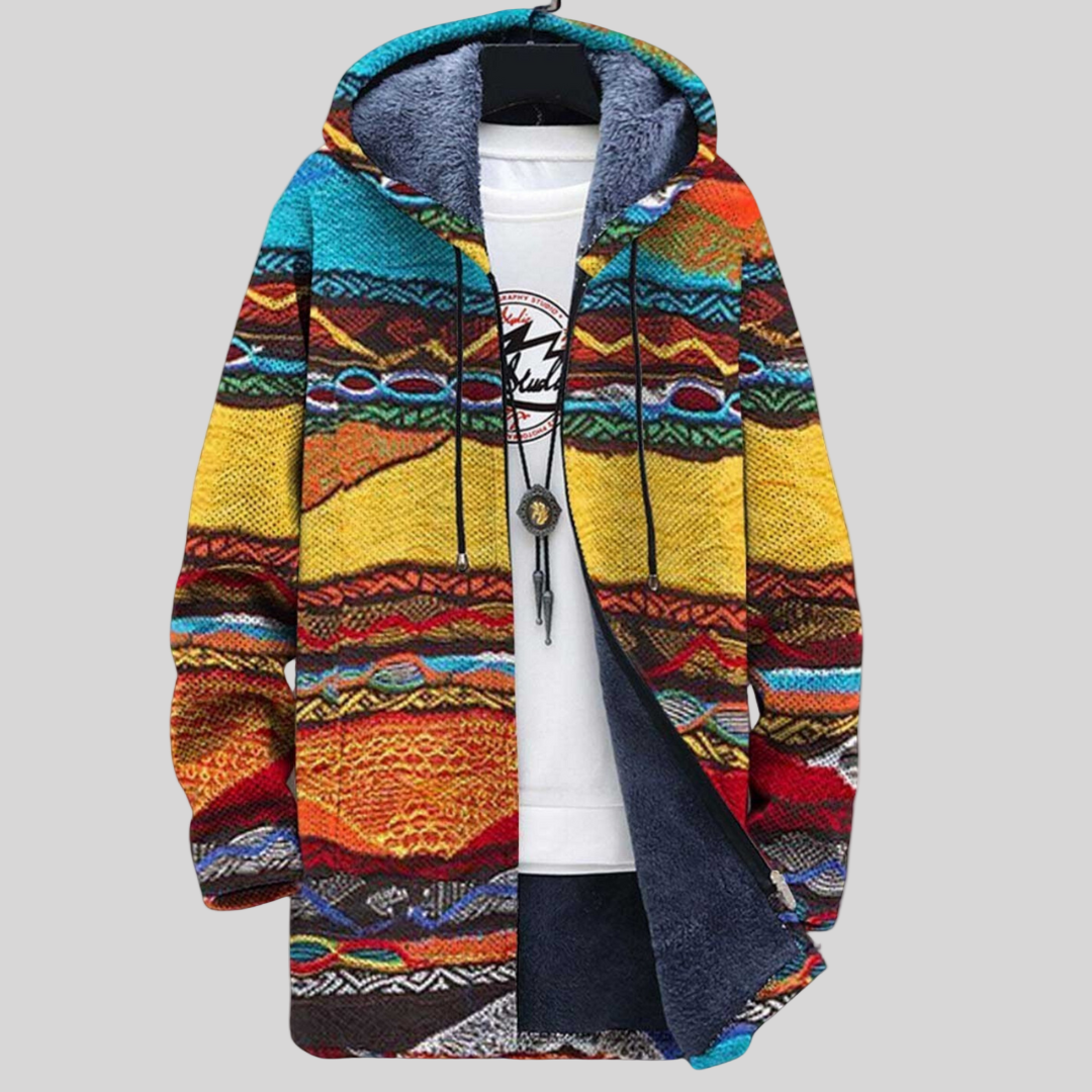Oscer – Men’s Tribal Art Hoodie