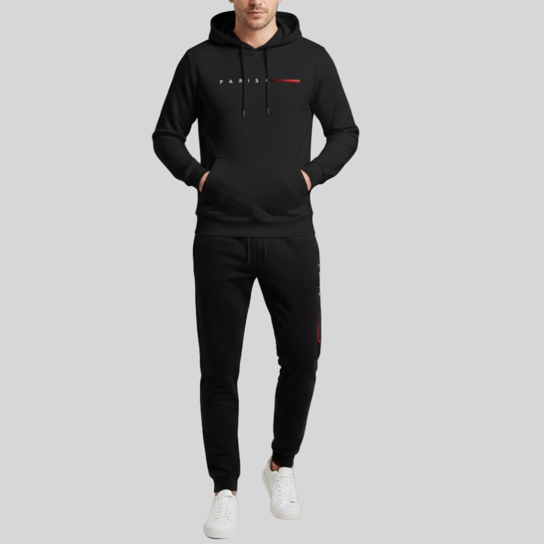 Adriano – Men’s Printed Hoodie & Joggers Tracksuit