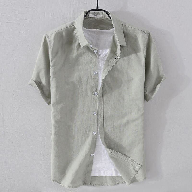 Bari | Summer Linen and Cotton Shirt