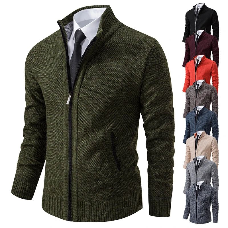 Luca – Men’s Elegant Knit Jacket