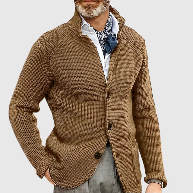 Sutton – Men’s Structured Knit Cardigan