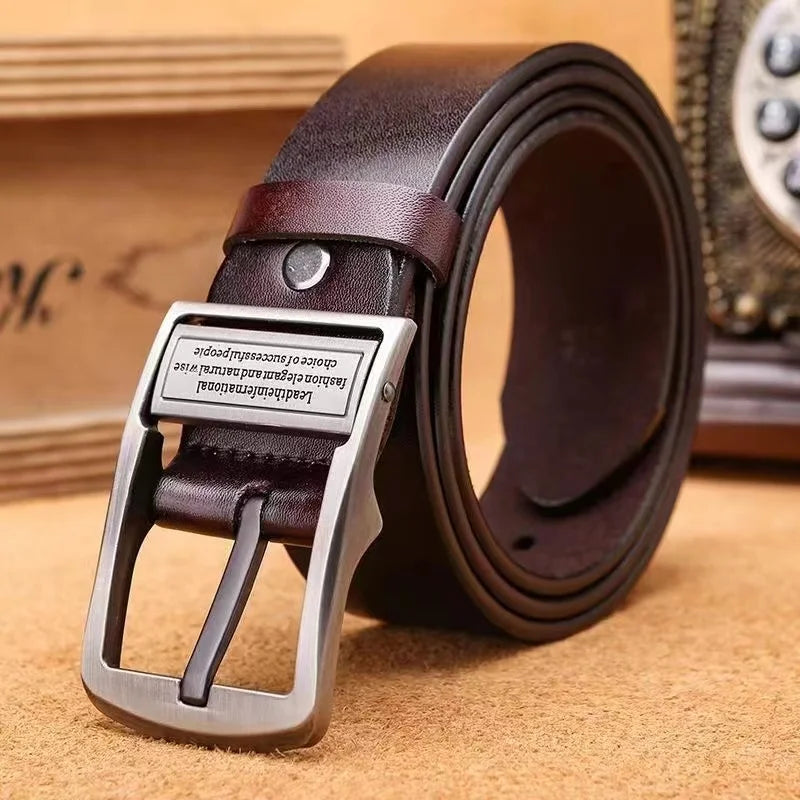 Edward – Men’s Classic Cowhide Leather Belt