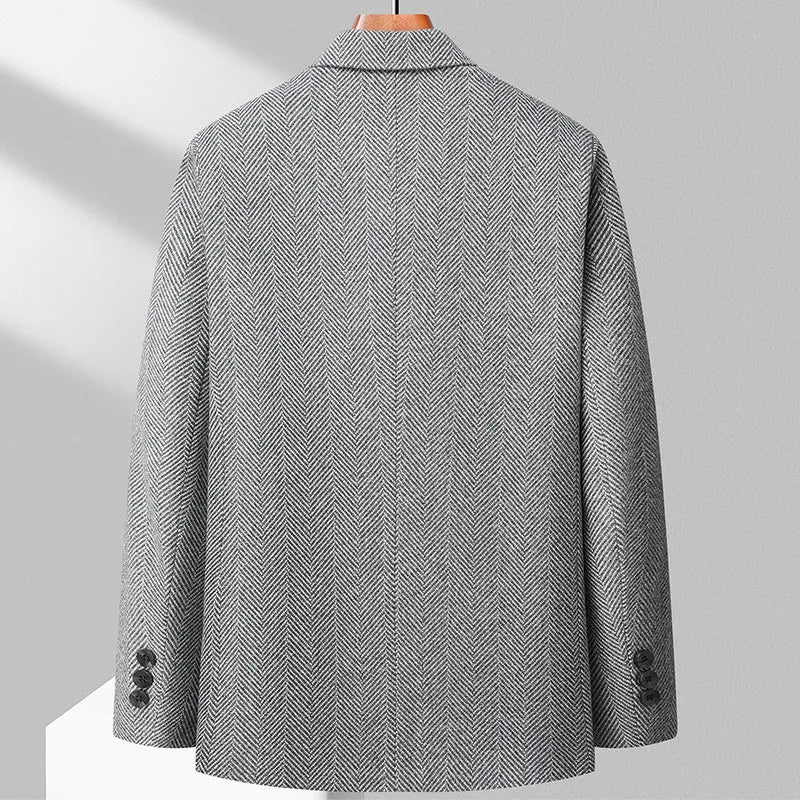 Trento – Men’s Herringbone Wool Jacket
