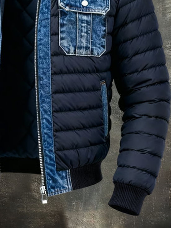 Lionelson – Men’s Hybrid Denim Quilted Jacket